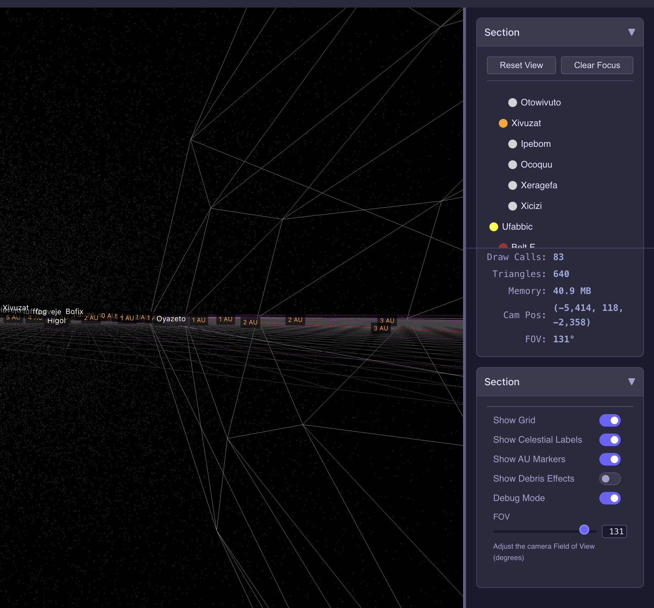 New controls screenshot